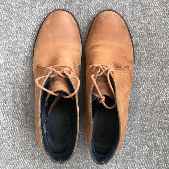 Like new! - CREEKS Genuine Leather Lace Up Booties - Picture 6 of 12